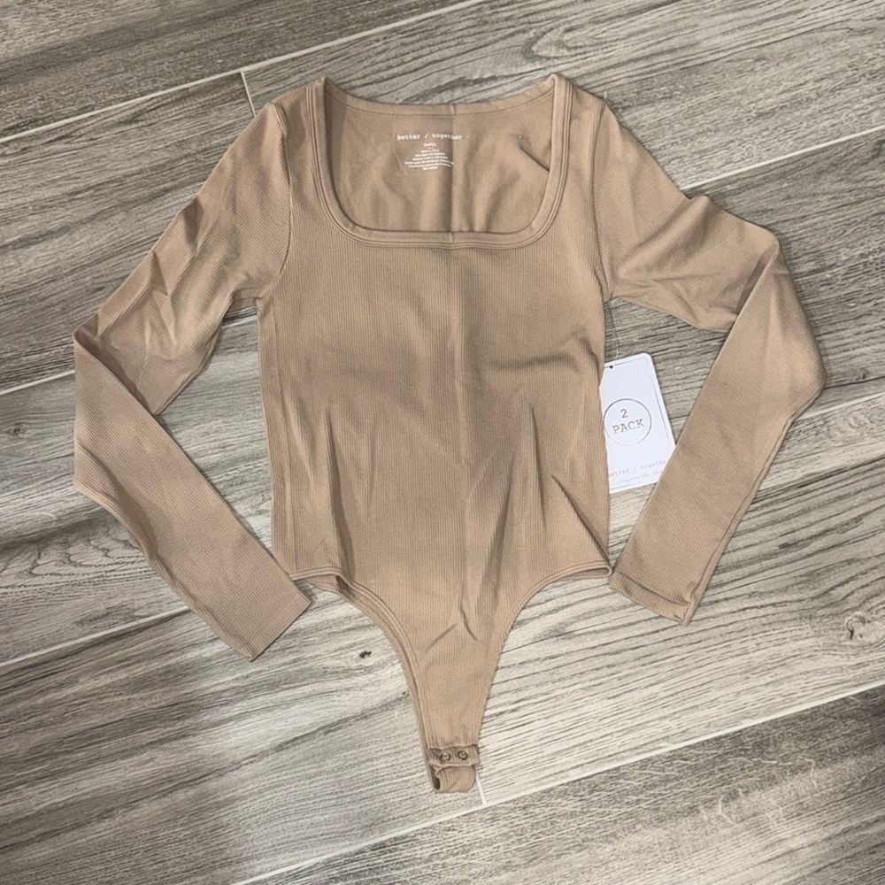 NWT Ribbed Bodysuit